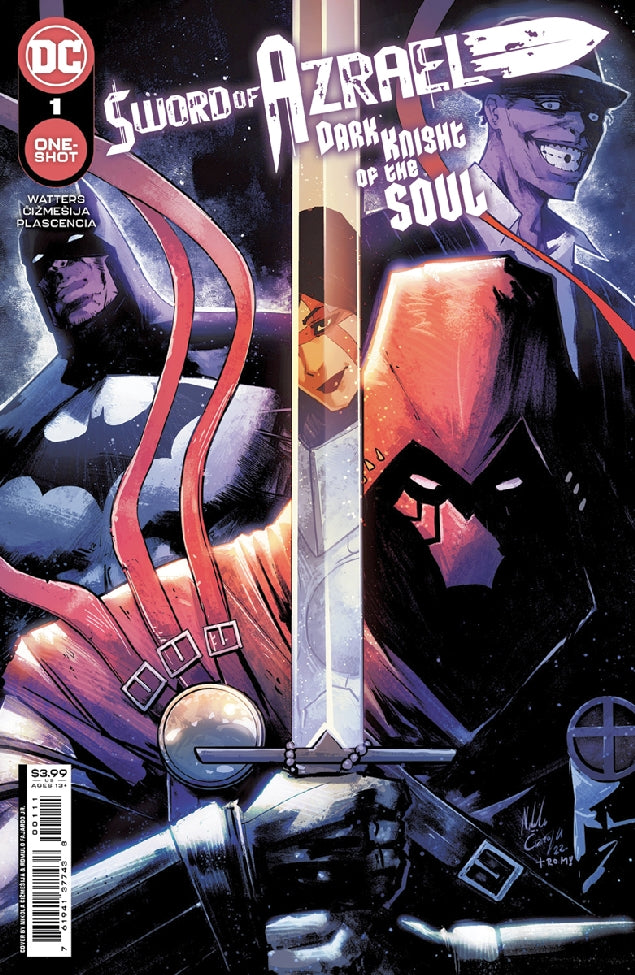 SWORD OF AZRAEL DARK KNIGHT OF SOUL #1 CVR A CIZMESIJA