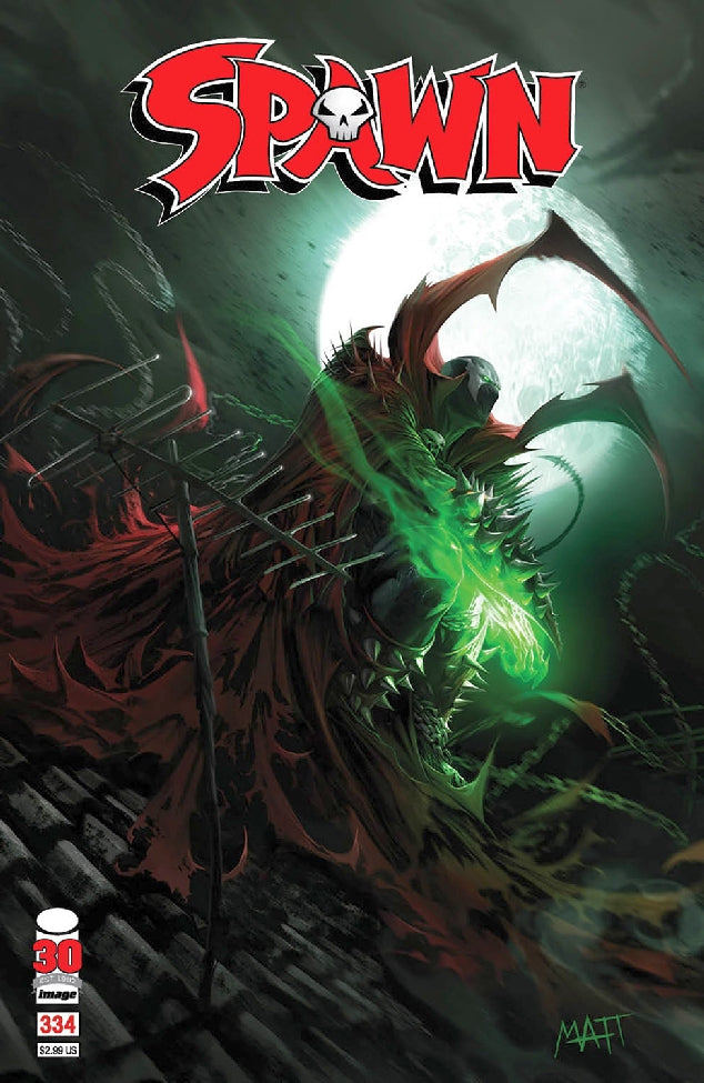 SPAWN #334 CVR A MATTINA