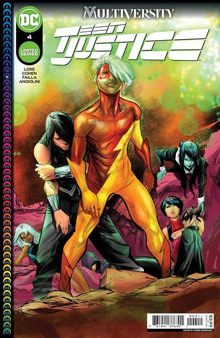 MULTIVERSITY TEEN JUSTICE #4 (OF 6) CVR A RODRIGUEZ