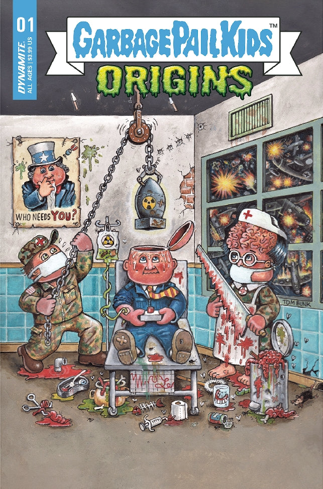 GARBAGE PAIL KIDS ORIGINS #1 CVR B BUNK