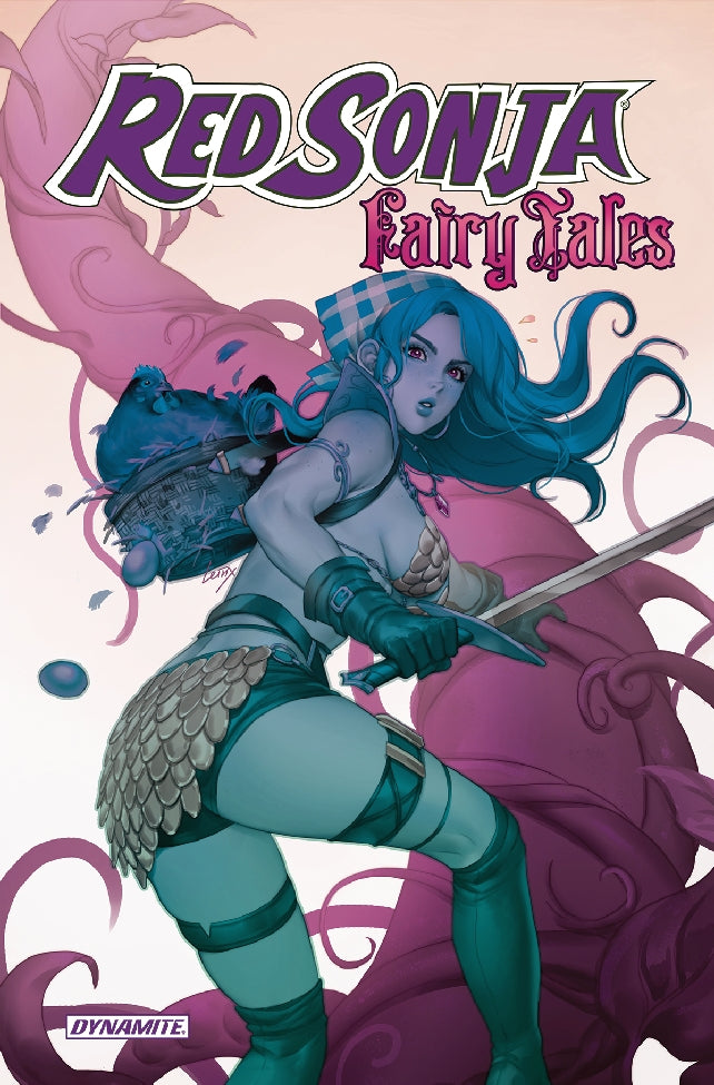 RED SONJA FAIRY TALES ONE SHOT CVR H FOC LEIRIX ULTRAVIOLET