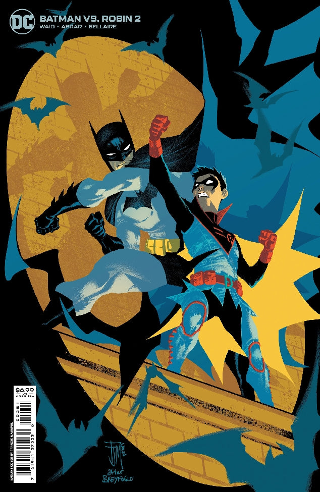 BATMAN VS ROBIN #2 (OF 5) CVRC MANAPUL CARD STOCK VAR