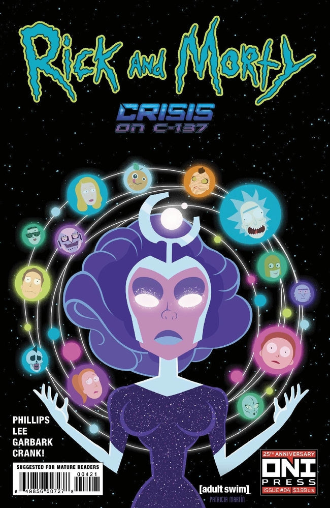 RICK & MORTY CRISIS ON C 137 #4 CVR B SAMANIEGO