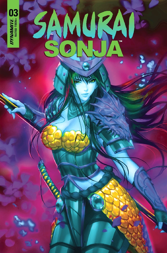 SAMURAI SONJA #3 CVR L FOC LEIRIX ULTRAVIOLET