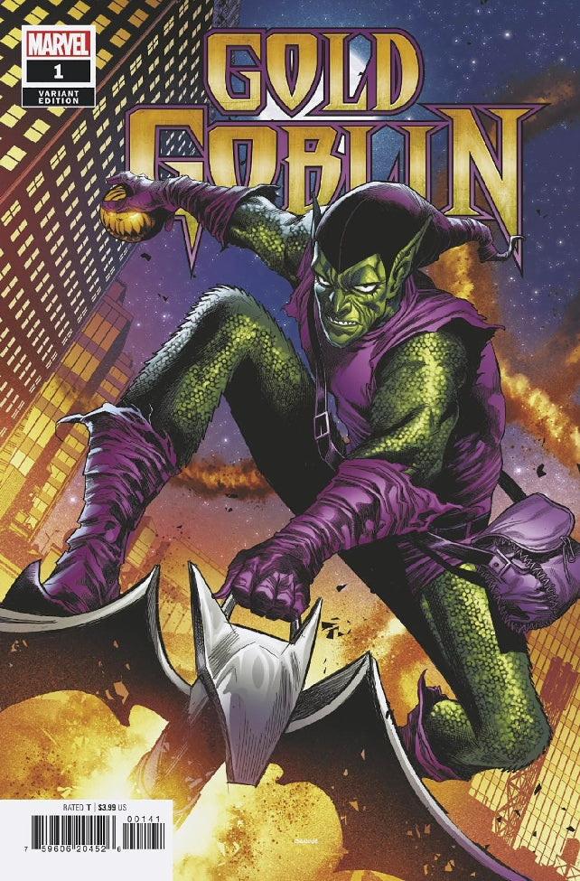 GOLD GOBLIN #1 (OF 5) CHECHETTO GREEN VAR