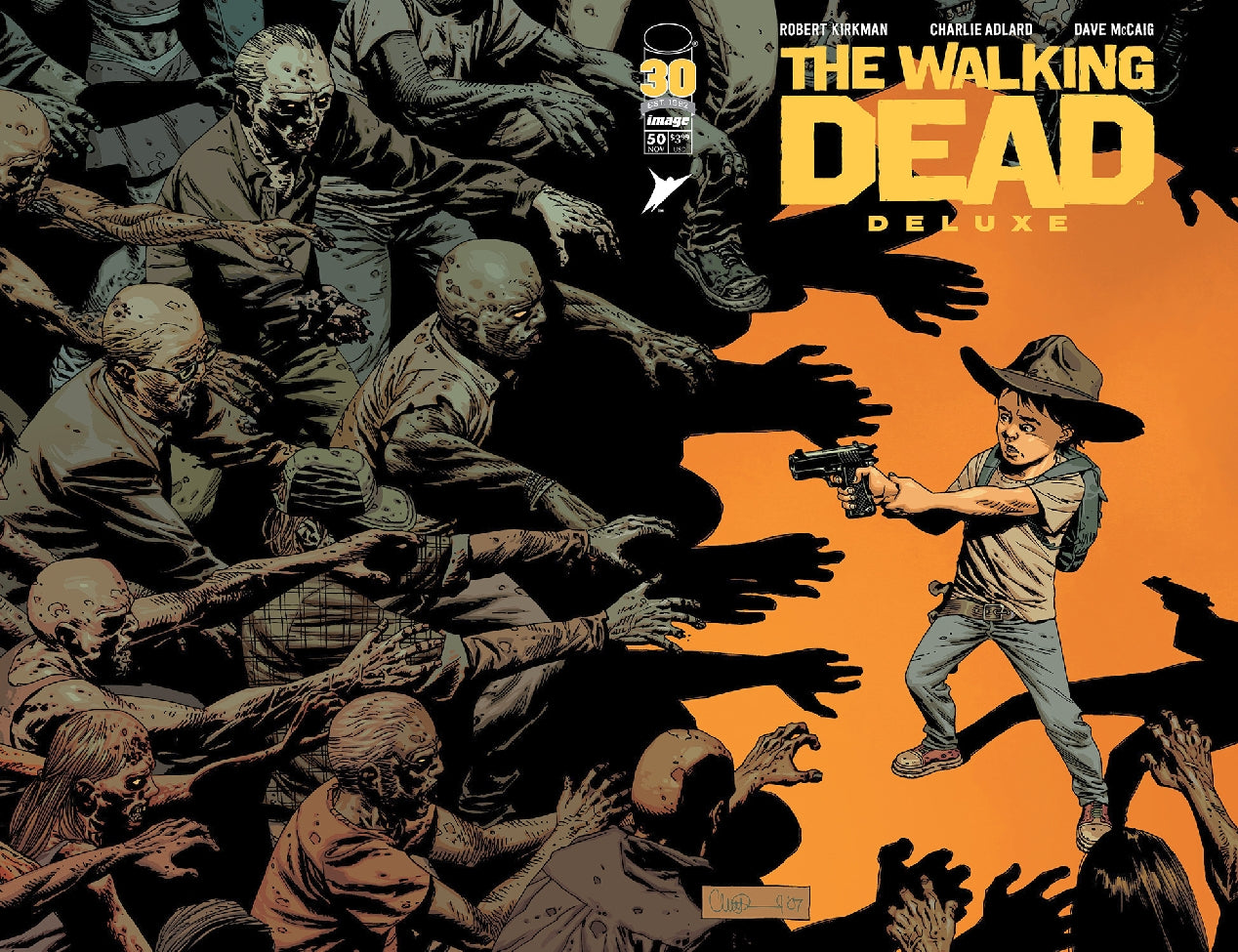 WALKING DEAD DLX #50 CVR B ADLARD & MCCAIG (MR)