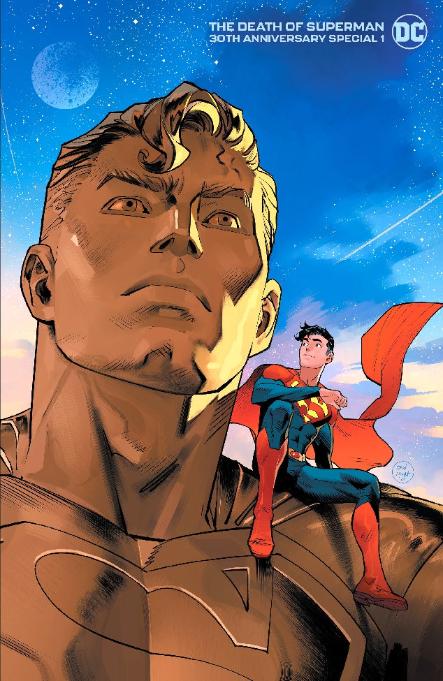 DEATH OF SUPERMAN 30TH ANN SPEC #1 CVR D MORA JON KENT