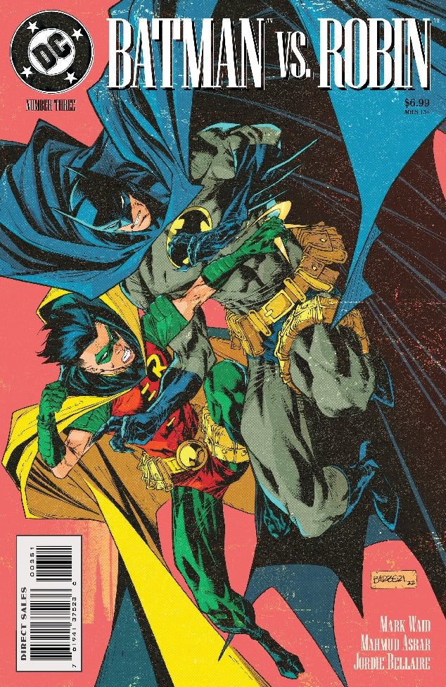 BATMAN VS ROBIN #3 (OF 5) CVRD BARBERI 90S CVR