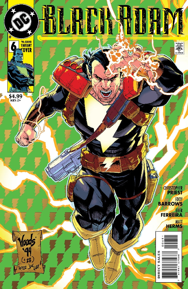 BLACK ADAM #6 CVR D BARBERI 90S CVR