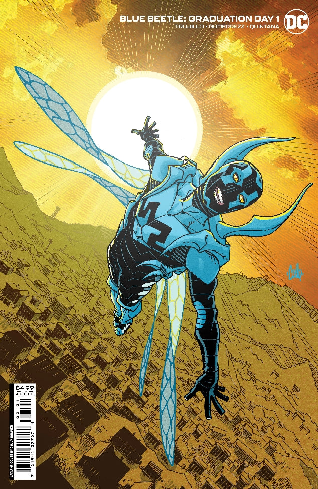 BLUE BEETLE GRADUATION DAY #1(OF 6) CVR B HAMNER VAR