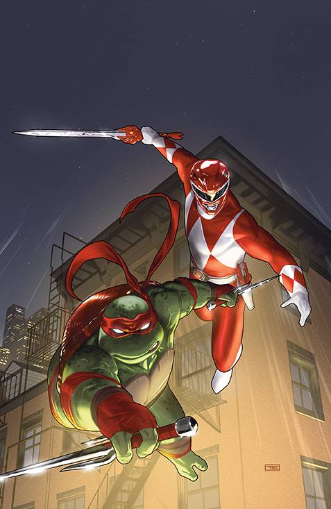 MMPR TMNT II #1 (OF 5) CVR T UNLOCKABLE VAR CLARKE