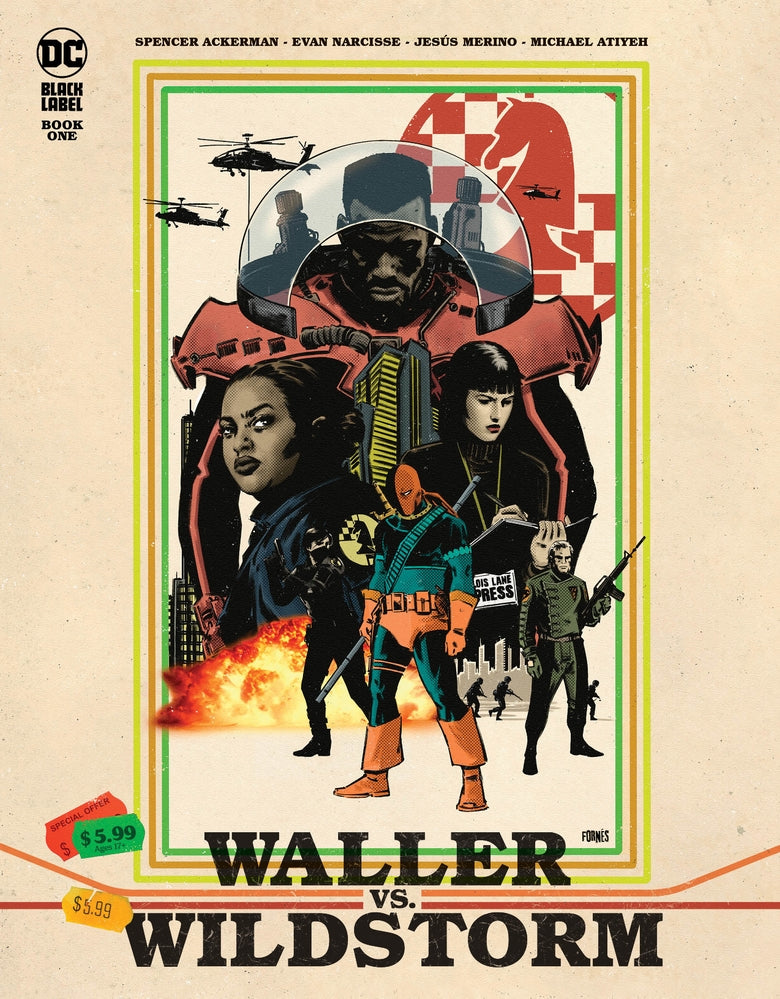 WALLER VS WILDSTORM #1 (OF 4)CVR A FORNES (MR)