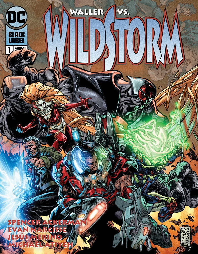 WALLER VS WILDSTORM #1 (OF 4)CVR B BATTLE (MR)