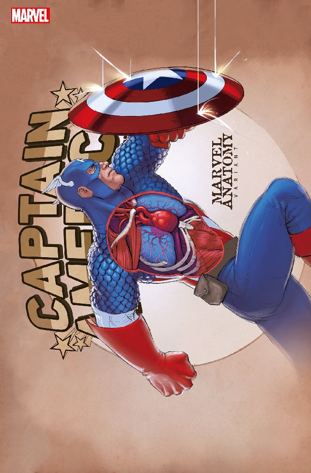 CAPTAIN AMERICA SENTINEL OF LIBERTY #9 MARVEL ANATOMY VAR