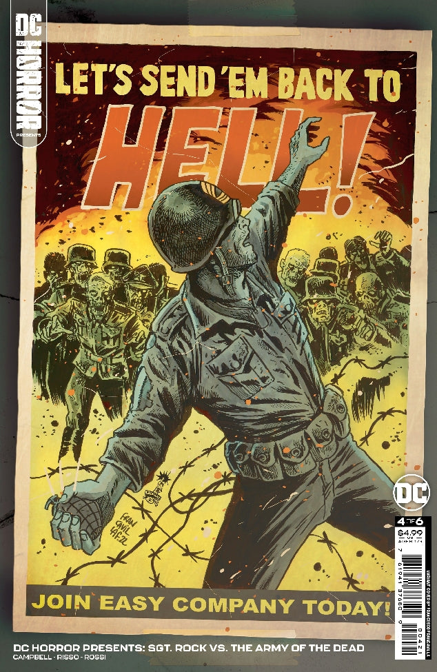 DC HORROR PRESENTS SGT ROCK VS ARMY DEAD #4 (OF 6) CVR B FRA