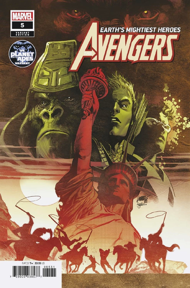 AVENGERS #65 LARRAZ PLANET OF THE APES VAR