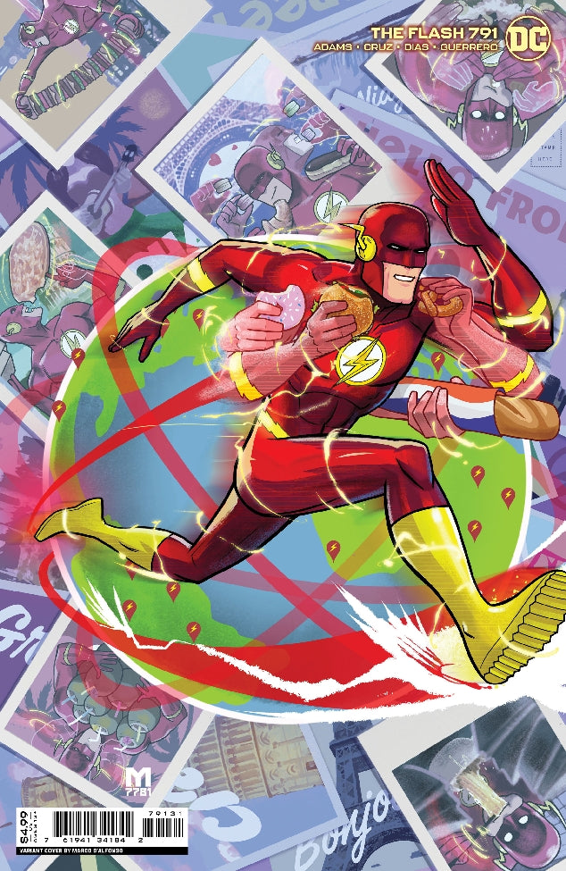 FLASH (2016) #791 CVR C MARCO DALFONSO CARD STOCK VAR