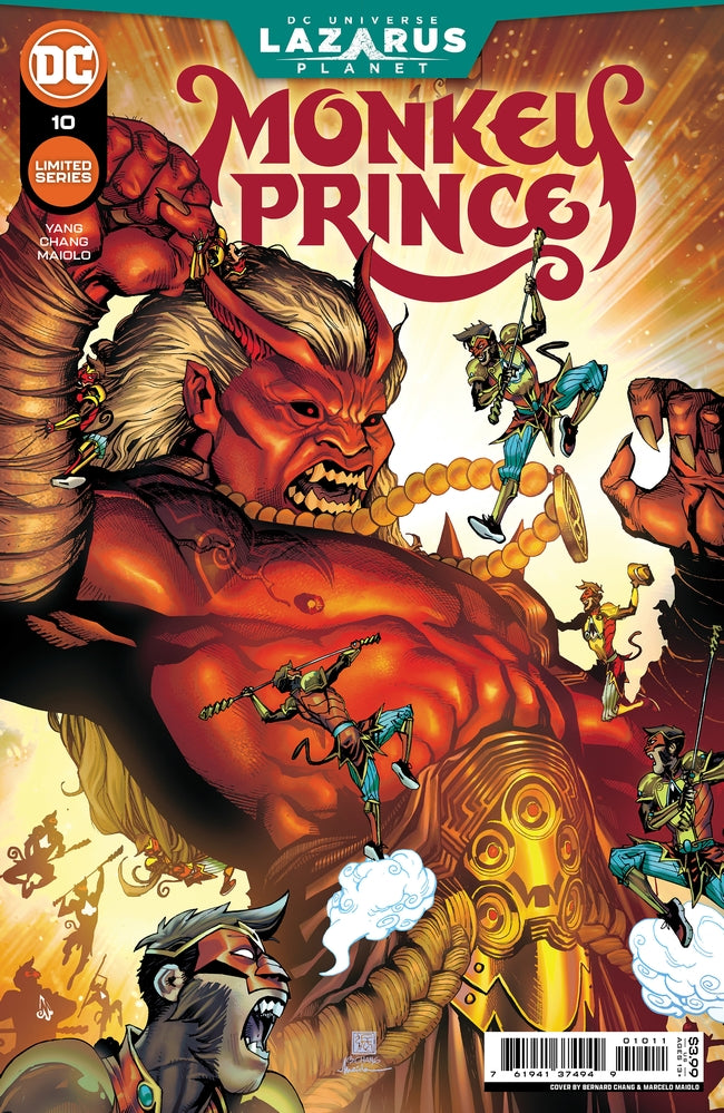 MONKEY PRINCE #10 (OF 12) CVRA CHANG