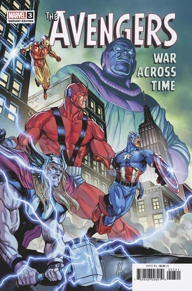 AVENGERS WAR ACROSS TIME #3 CASELLI VAR