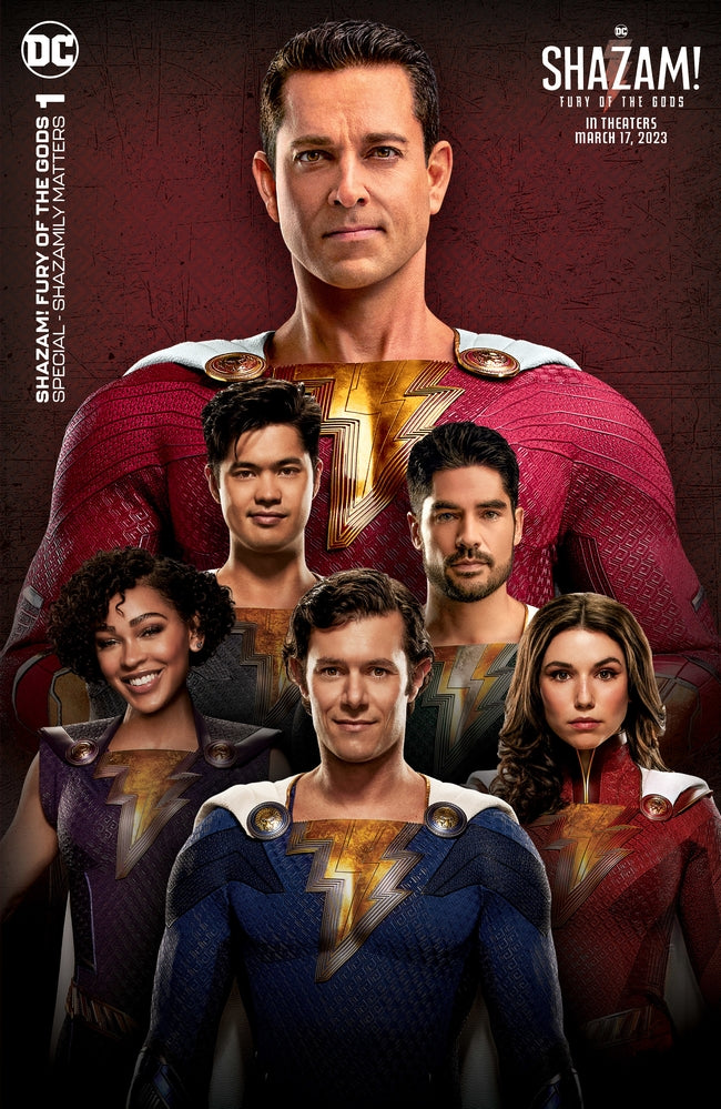 SHAZAM FURY OF GODS SPECIAL SHAZAMILY MATTERS #1 CVR D PHOTO