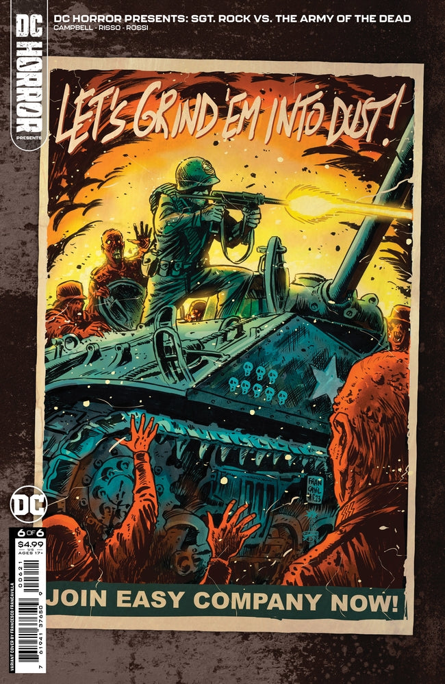 DC HORROR PRESENTS SGT ROCK VS ARMY DEAD #6 (OF 6) CVR B