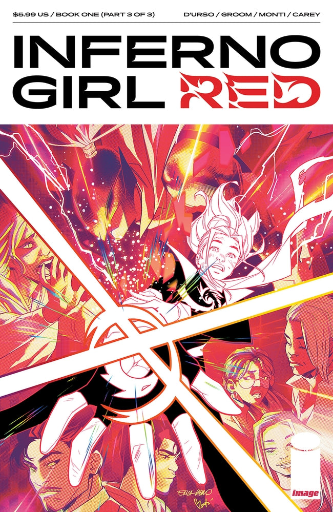 INFERNO GIRL RED BOOK ONE #3 (OF 3) CVR A DURSO & MONTI MV