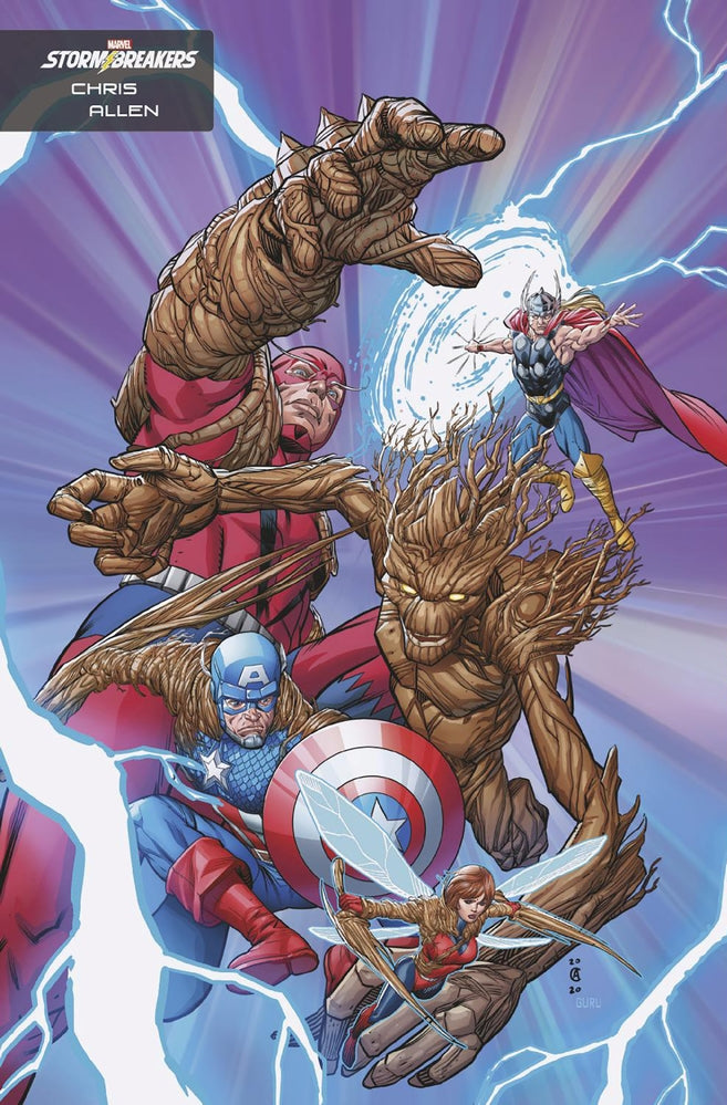 AVENGERS WAR ACROSS TIME #4 ALLEN STORMBREAKERS VAR