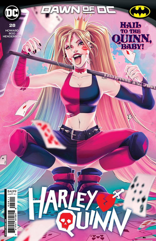 HARLEY QUINN #28 CVR A SWEENEY BOO