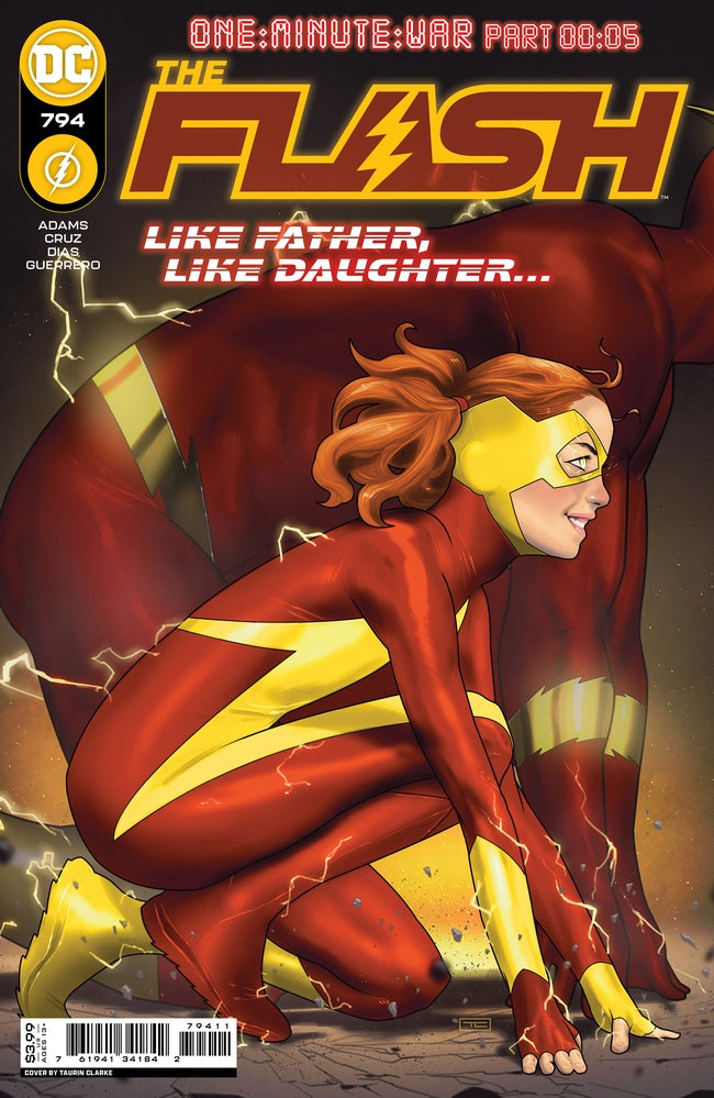 FLASH (2016) #794 CVR A TAURIN CLARKE (ONE-MINUTE WAR)