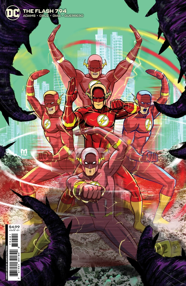 FLASH (2016) #794 CVR B MARCO DALFONSO CARD STOCK VAR