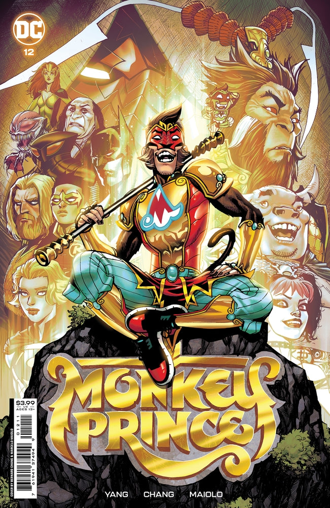 MONKEY PRINCE #12 (OF 12) CVRA BERNARD CHANG