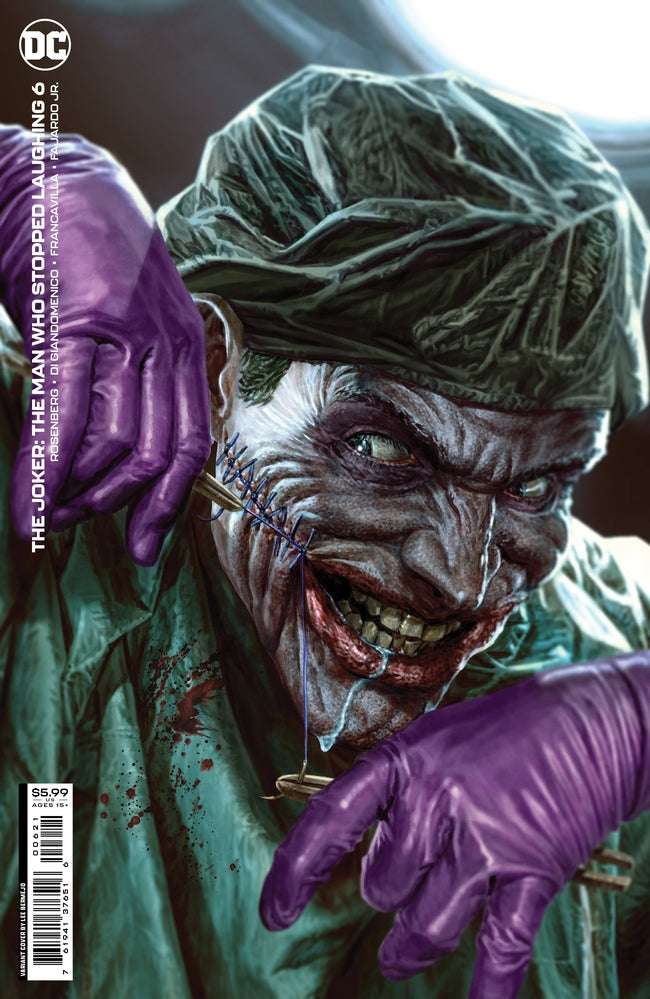 JOKER MAN WHO STOPPED LAUGHING #6 CVR B LEE BERMEJO VAR