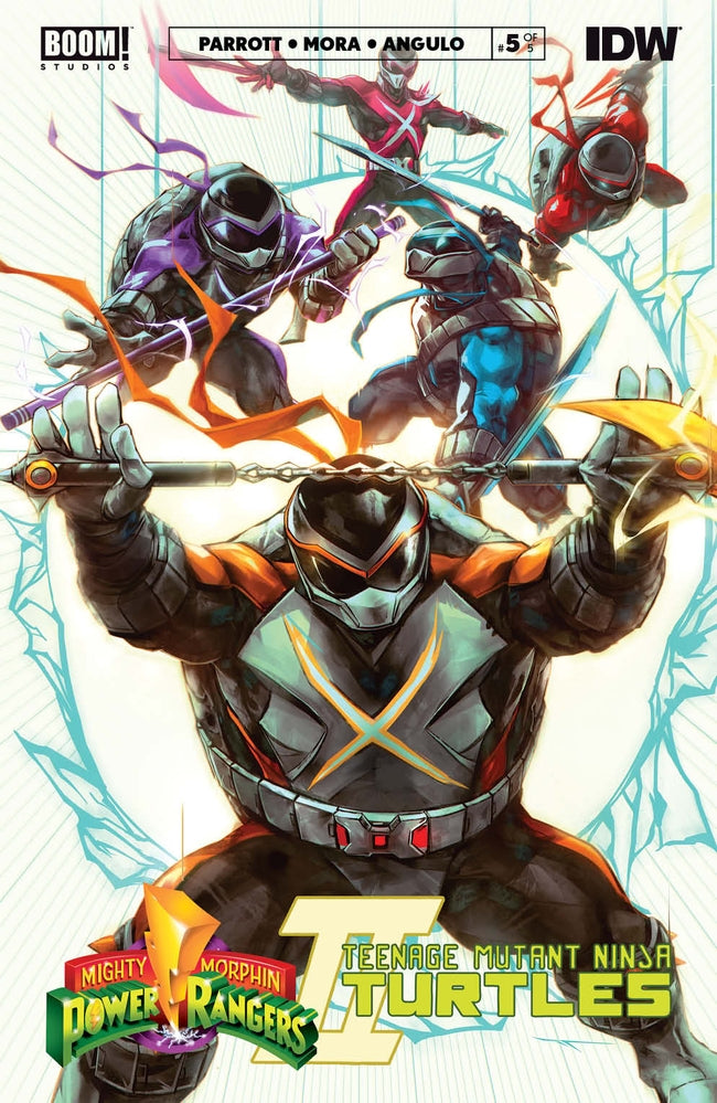 MMPR TMNT II #5 (OF 5) CVR D TMNT VAR TAO