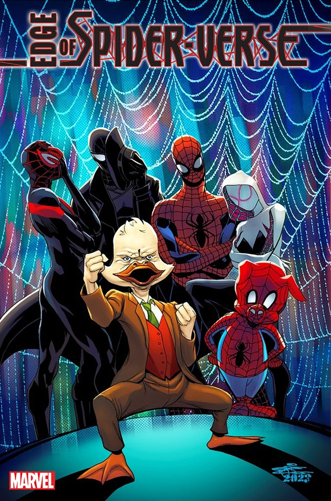 EDGE OF SPIDER-VERSE #1 (OF 4) CHRISCROSS HOWARD THE DUCK VA