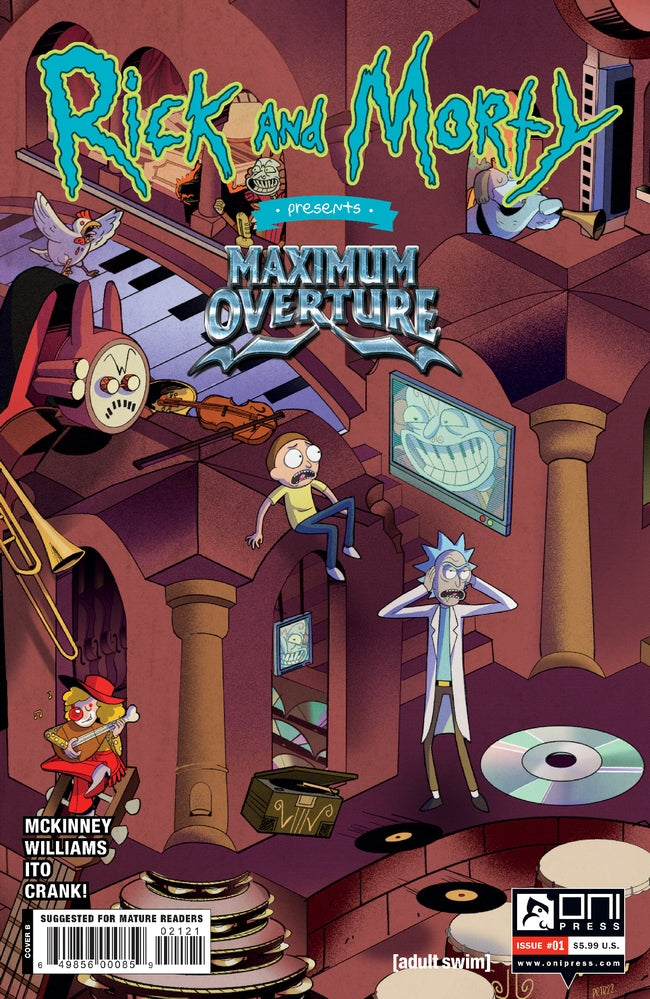 RICK AND MORTY PRESENTS MAXIMUM OVERTURE #1 CVR B