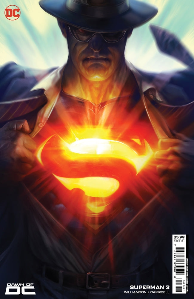 SUPERMAN #3 CVR C FRANCESCO MATTINA CARD STOCK VAR