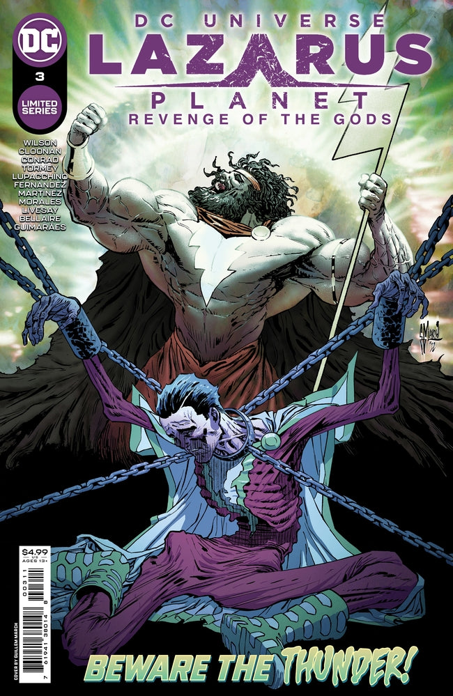 LAZARUS PLANET REVENGE OF GODS #3 (OF 4) CVR A MARCH