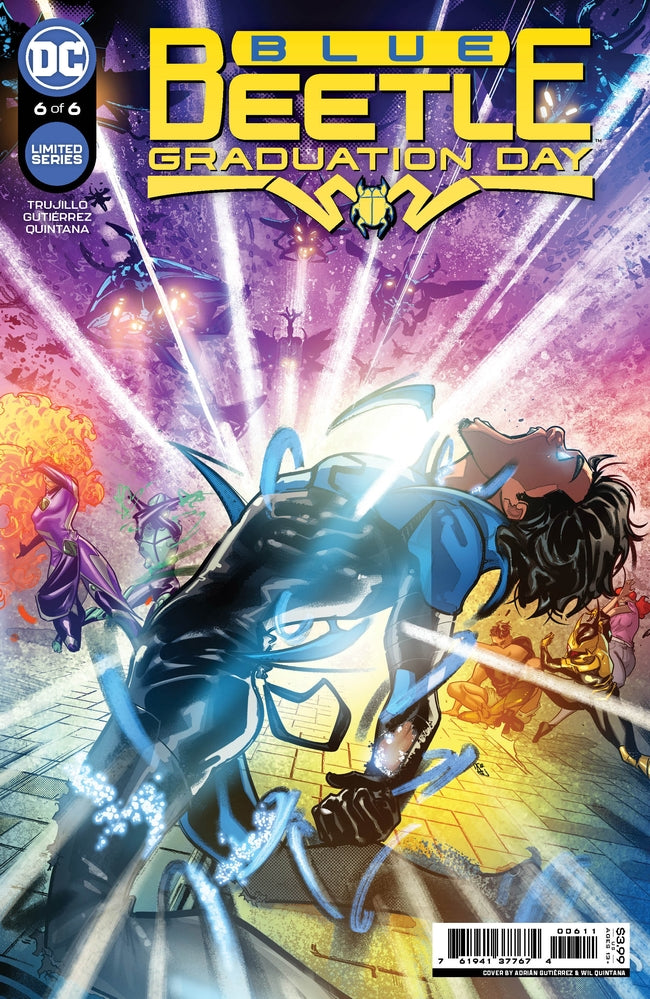 BLUE BEETLE GRADUATION DAY #6(OF 6) CVR A ADRIAN GUTIERREZ