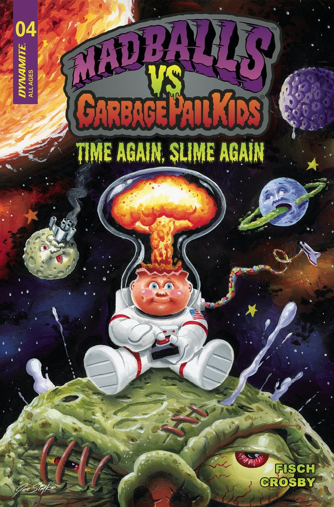 MADBALLS VS GARBAGE PAIL KIDS SLIME AGAIN #4 CVR A SIMKO