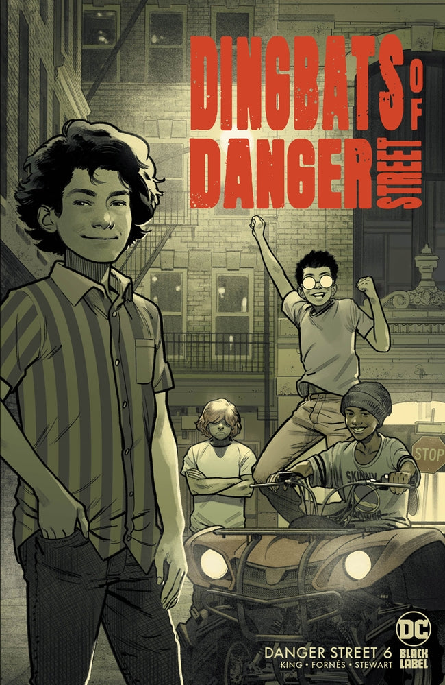 DANGER STREET #6 (OF 12) CVR B SHANER CS VAR