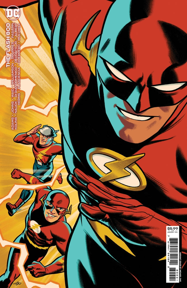 FLASH (2016) #800 CVR B MICHAEL CHO CARD STOCK VAR