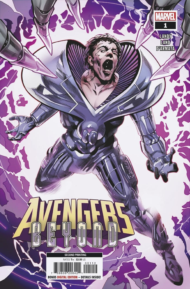 AVENGERS BEYOND #1 (OF 5) 2ND PTG LAND VAR