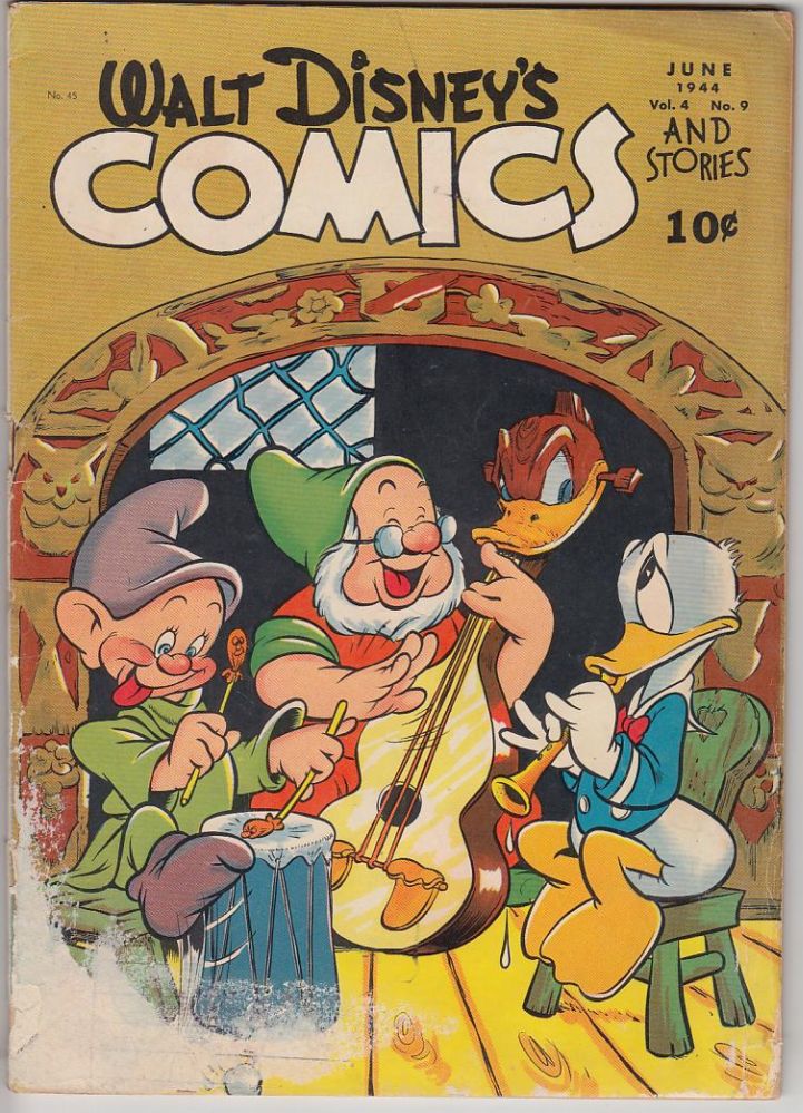 WALT DISNEYS COMICS AND STORIES #047 GD-