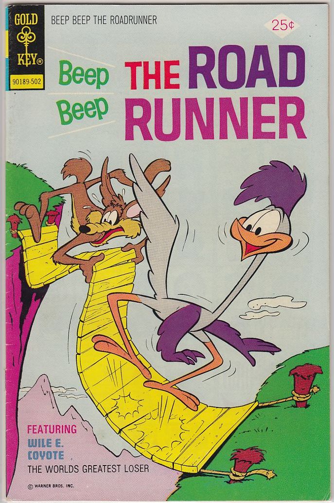 BEEP BEEP, THE ROAD RUNNER (GOLD KEY) #48 VF