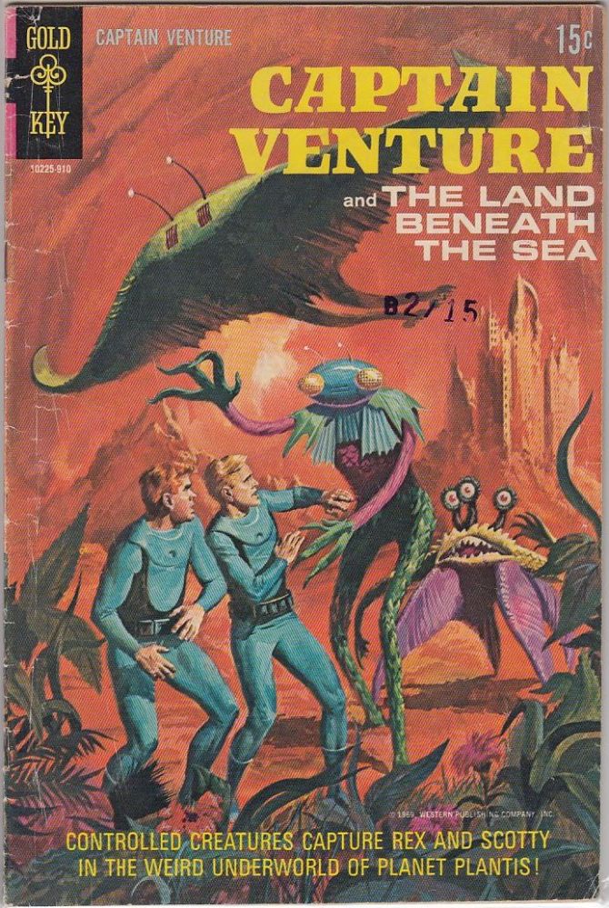 CAPTAIN VENTURE AND THE LAND BENEATH THE SEA #2 VG+