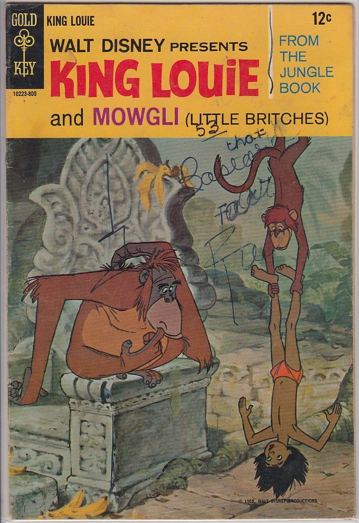 KING LOUIE AND MOWGLI #1 VG-