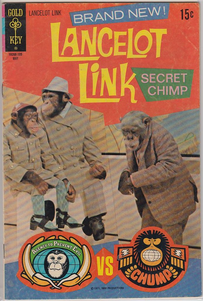 LANCELOT LINK, SECRET CHIMP #1VG+