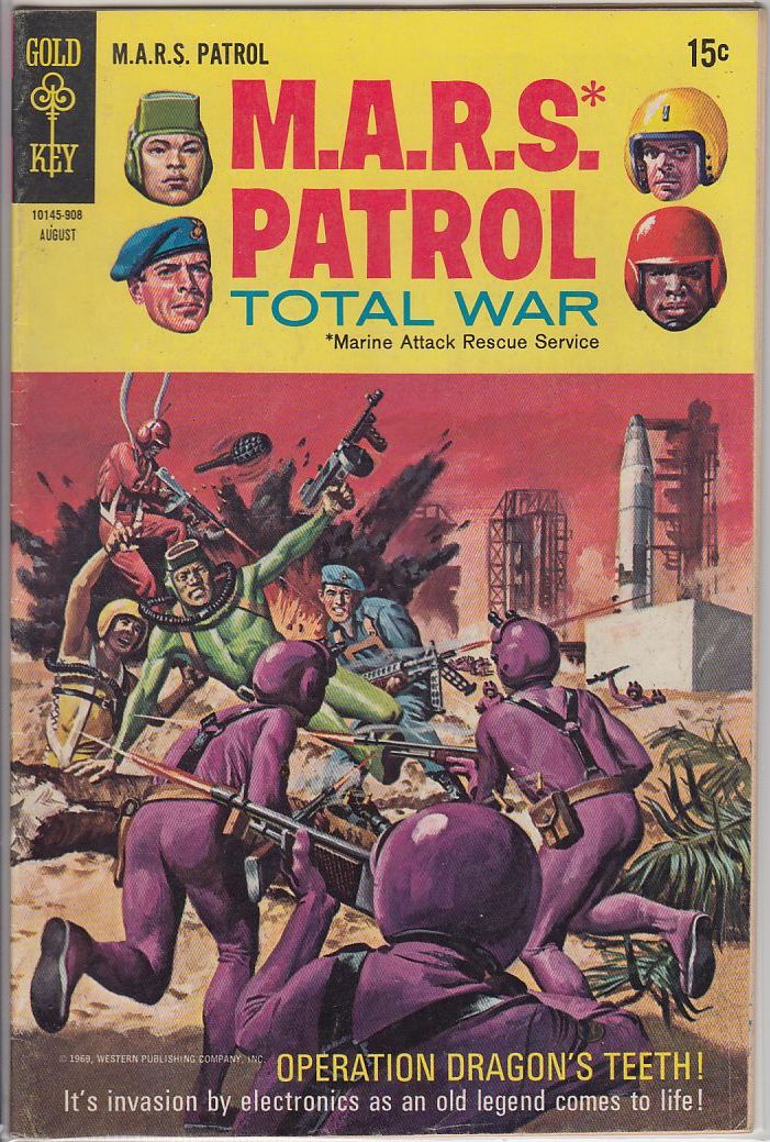 M.A.R.S. PATROL TOTAL WAR #10VG+