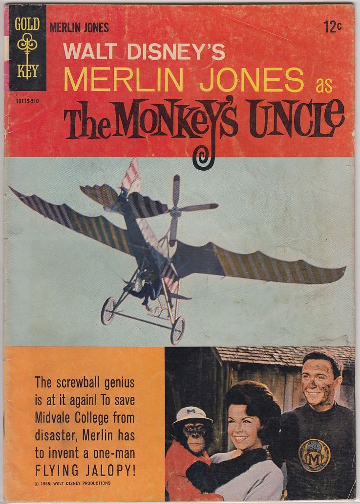 MERLIN JONES AS THE MONKEY'S UNCLE #1 VG