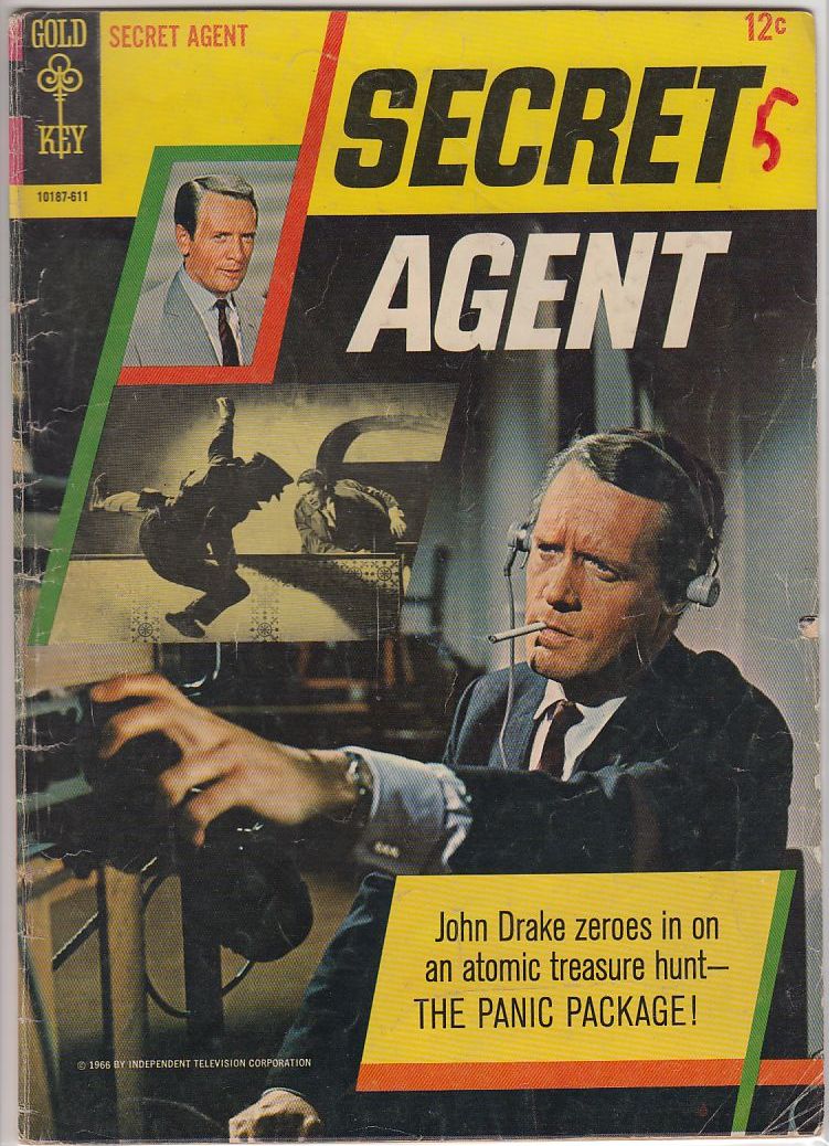 SECRET AGENT (GOLD KEY) #1 VG-